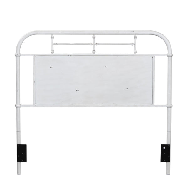 Liberty Furniture 179-BR15H-AW King Metal Headboard - Antique White