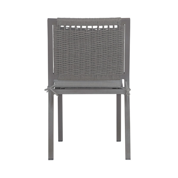 Liberty Furniture 3001-OSC9101-GT Outdoor Panel Back Side Chair - Granite