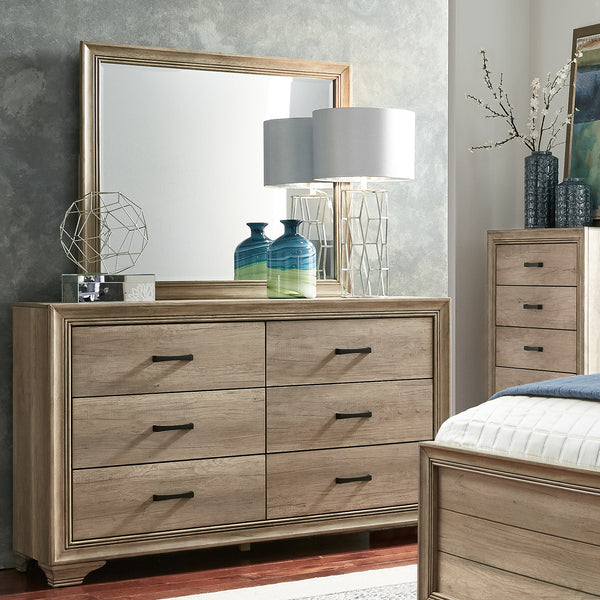 Liberty Furniture 439-BR31 6 Drawer Dresser