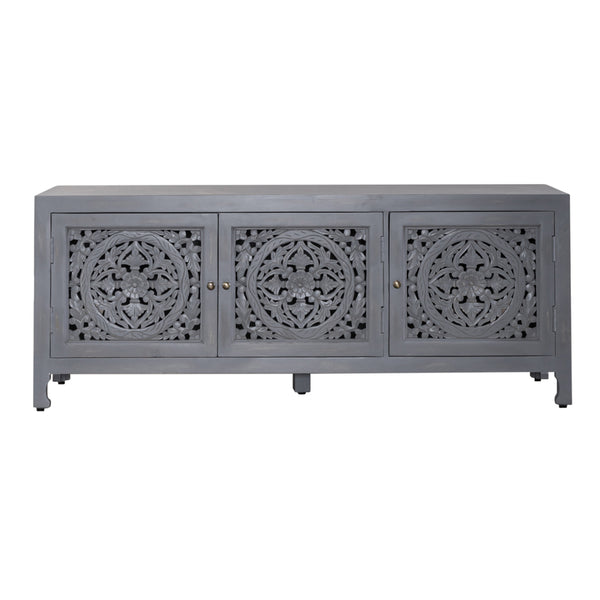 Liberty Furniture 2077-AC6526 65 Inch 3 Door Accent TV Stand