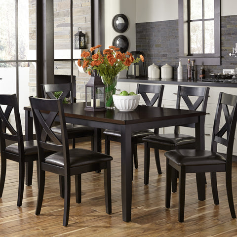 Liberty Furniture 464-CD-7RLS 7 Piece Rectangular Table Set