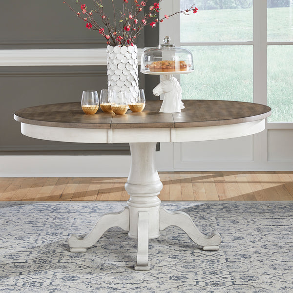 Liberty Furniture 303W-CD-PED Pedestal Table Set