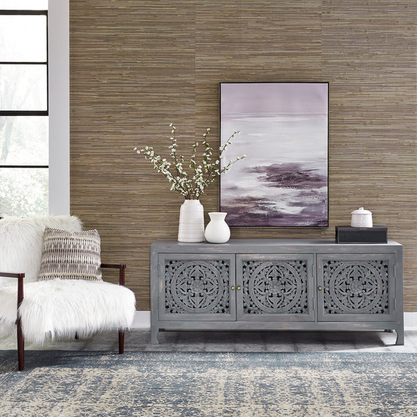 Liberty Furniture 2077-AC6526 65 Inch 3 Door Accent TV Stand
