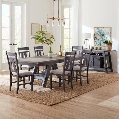 Liberty Furniture 116GY-CD-7RLS 7 Piece Rectangular Table Set