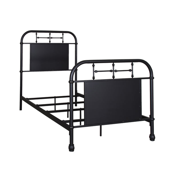 Liberty Furniture 179-BR11HFR-B Twin Metal Bed - Black