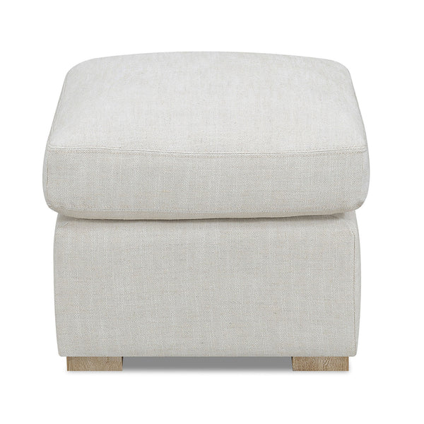 Laurel Collection Ottoman Oat White