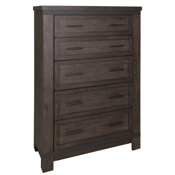 Liberty Furniture 759-BR-K2SDMCN King Two Sided Storage Bed, Dresser & Mirror, Chest, Night Stand