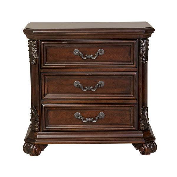 Liberty Furniture 737-BR61 3 Drawer Night Stand