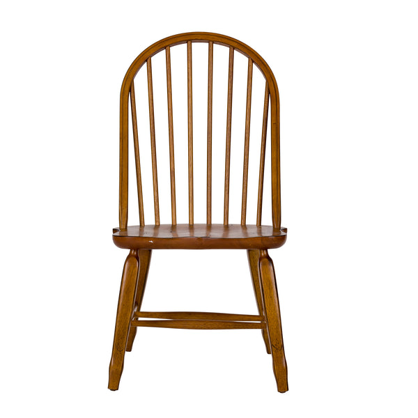 Liberty Furniture 17-C2050 Bow Back Side Chair -  Oak
