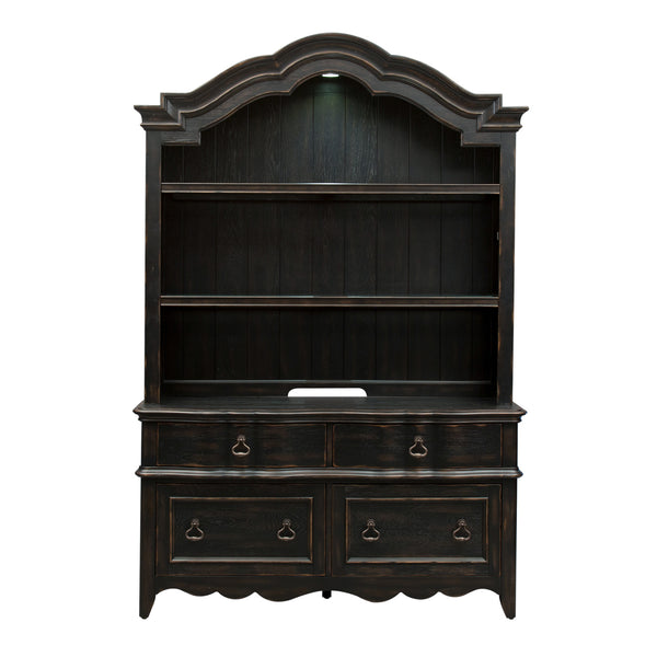 Liberty Furniture 493-HO-CHS Credenza & Hutch