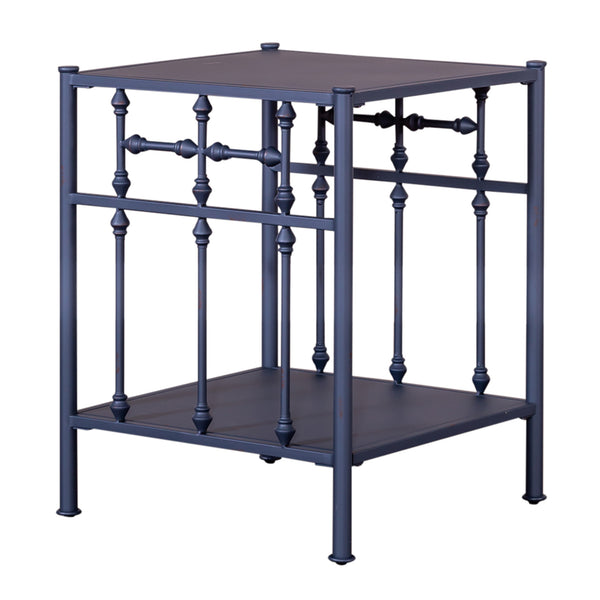 Liberty Furniture 179-BR61-N Open Night Stand - Navy