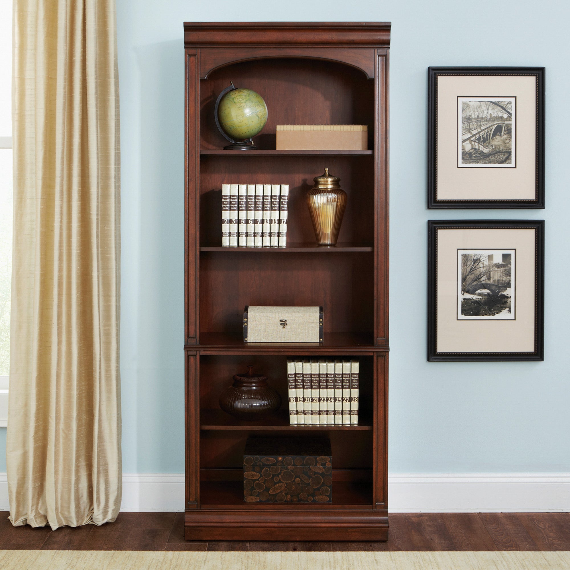 Liberty Furniture 273-HO201 Jr Executive Open Bookcase