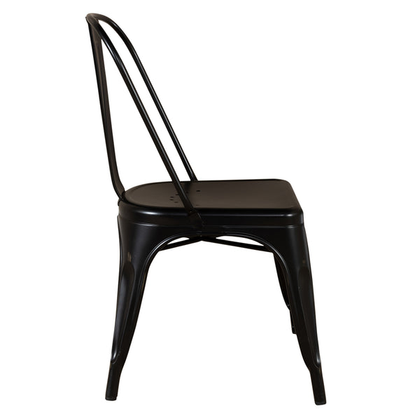 Liberty Furniture 179-C3505-B Bow Back Side Chair - Black