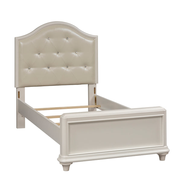 Liberty Furniture 710-YBR-TPBDM Twin Panel Bed, Dresser & Mirror