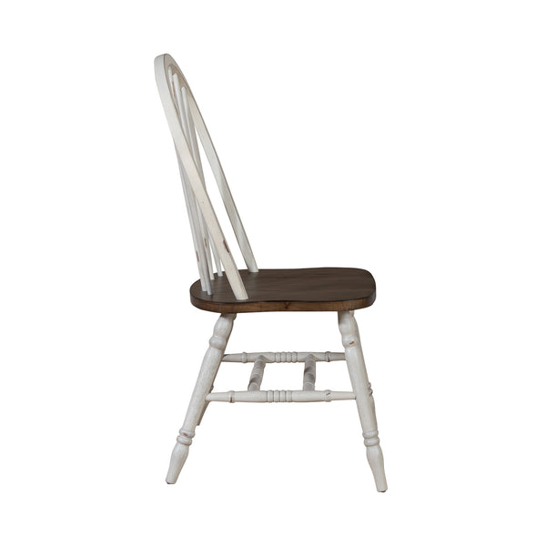 Liberty Furniture 186W-C1000S Windsor Side Chair- White