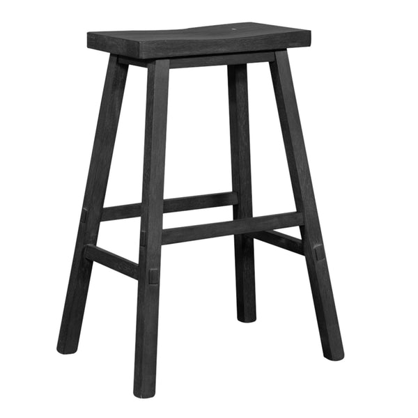 Liberty Furniture 38-B1830-S 30 Inch Sawhorse Stool- Slate