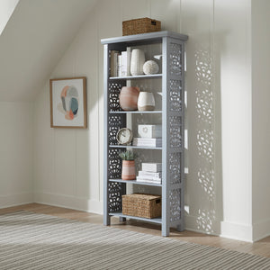 Liberty Furniture 2094G-AC3001 Accent Bookcase- Grey