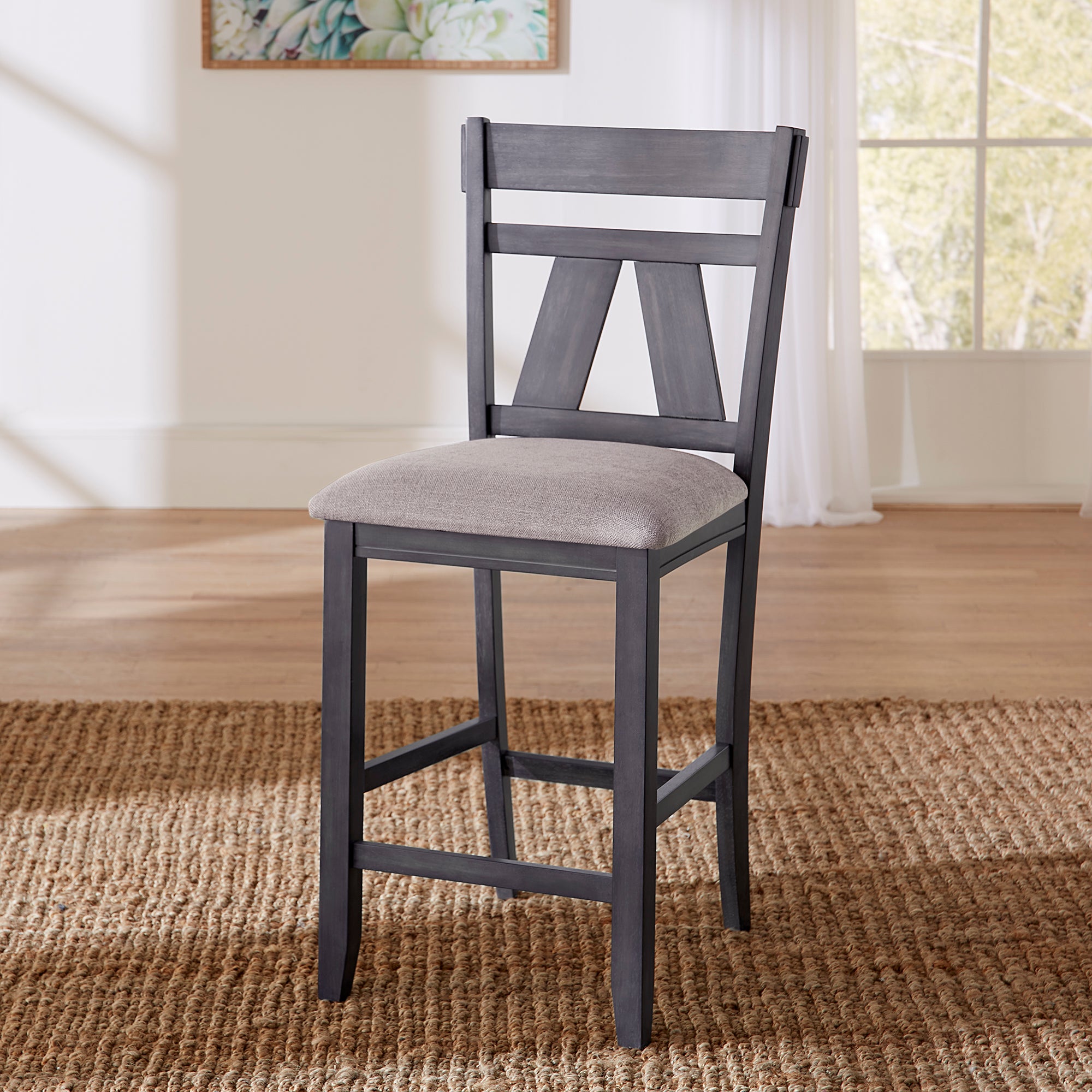 Liberty Furniture 116GY-B250124 Splat Back Counter Chair (RTA)