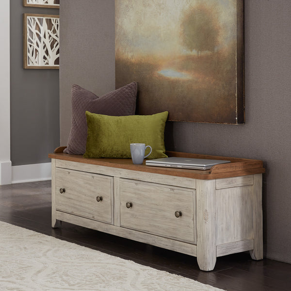 Liberty Furniture 652-OT47 Storage Hall Bench