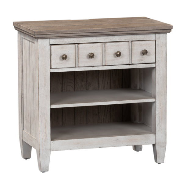 Liberty Furniture A824-BR61 1 Drawer Night Stand w/ Charging Station