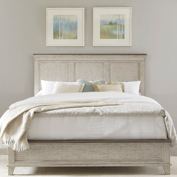 Liberty Furniture 457-BR-QPB Queen Panel Bed