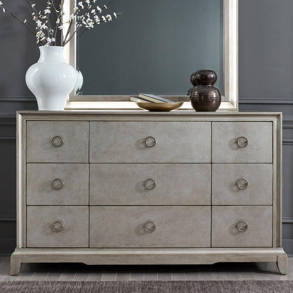 Liberty Furniture 849-BR-DM Dresser & Mirror