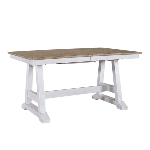 Liberty Furniture 62WH-CD-5TRS 5 Piece Trestle Table Set