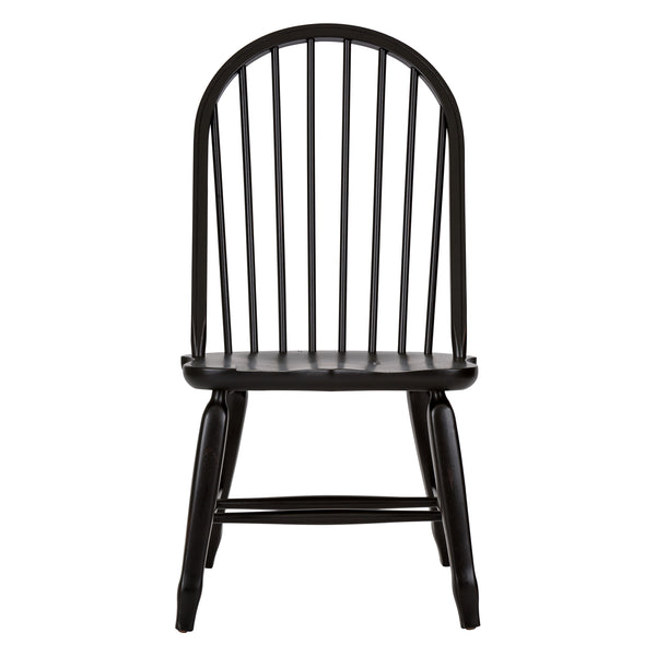 Liberty Furniture 17-C4050 Bow Back Side Chair - Black