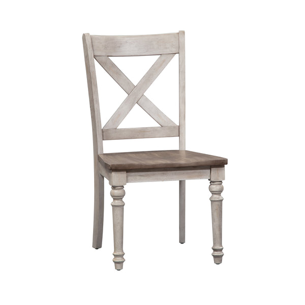 Liberty Furniture 350-C3000S X Back Wood Seat Side Chair (RTA)