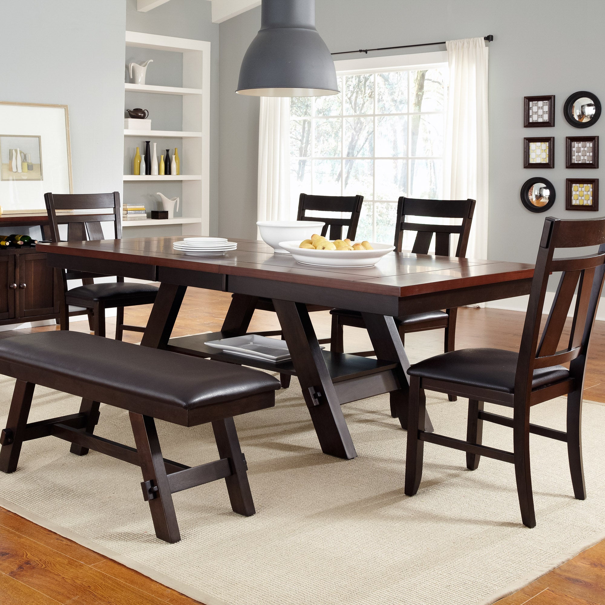 Liberty Furniture 116-CD-6RTS 6 Piece Rectangular Table Set