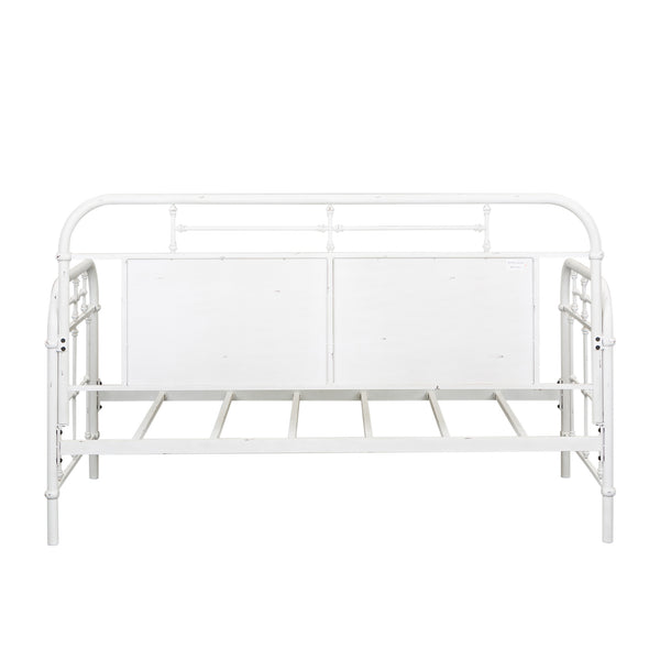 Liberty Furniture 179-BR11TB-AW Twin Metal Day Bed - Antique White