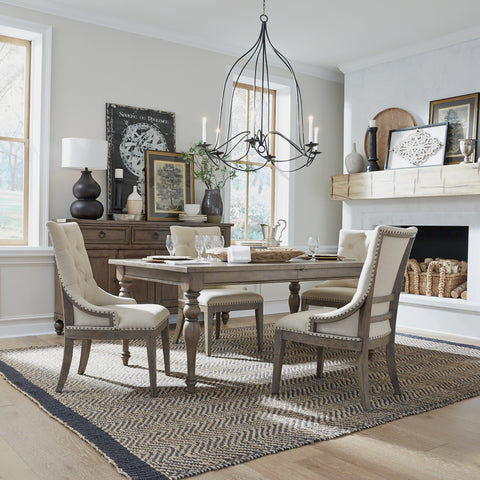 Liberty Furniture 615-DR-5LTS 5 Piece Leg Table Set