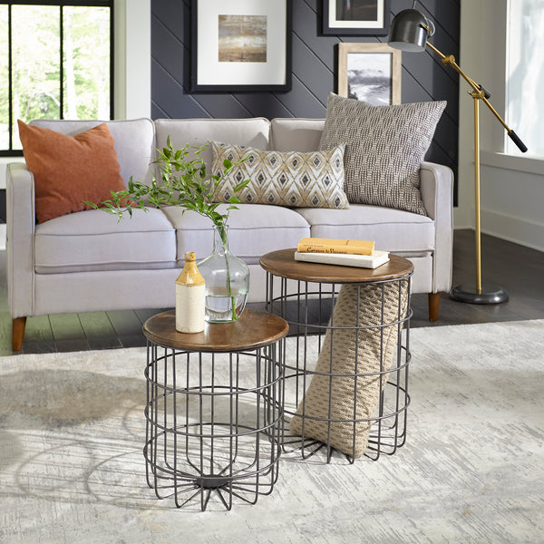 Liberty Furniture 2129-AC1000 Nesting Caged Accent Tables