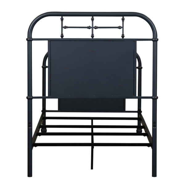 Liberty Furniture 179-BR11H-N Twin Metal Headboard - Navy