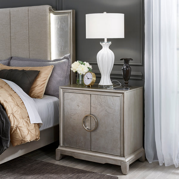 Liberty Furniture 849-BR63 Door Bedside Chest w/ Charging Station