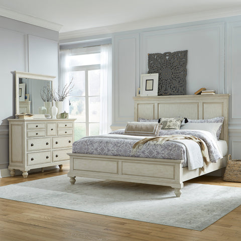 Liberty Furniture 697-BR-QPBDM Queen Panel Bed, Dresser & Mirror
