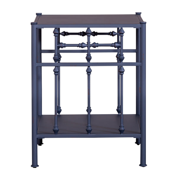 Liberty Furniture 179-BR61-N Open Night Stand - Navy