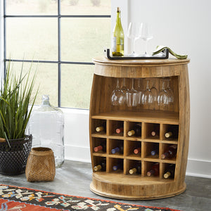 Liberty Furniture 2108-AT1000 Accent Wine Barrel