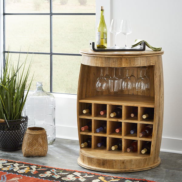 Liberty Furniture 2108-AT1000 Accent Wine Barrel