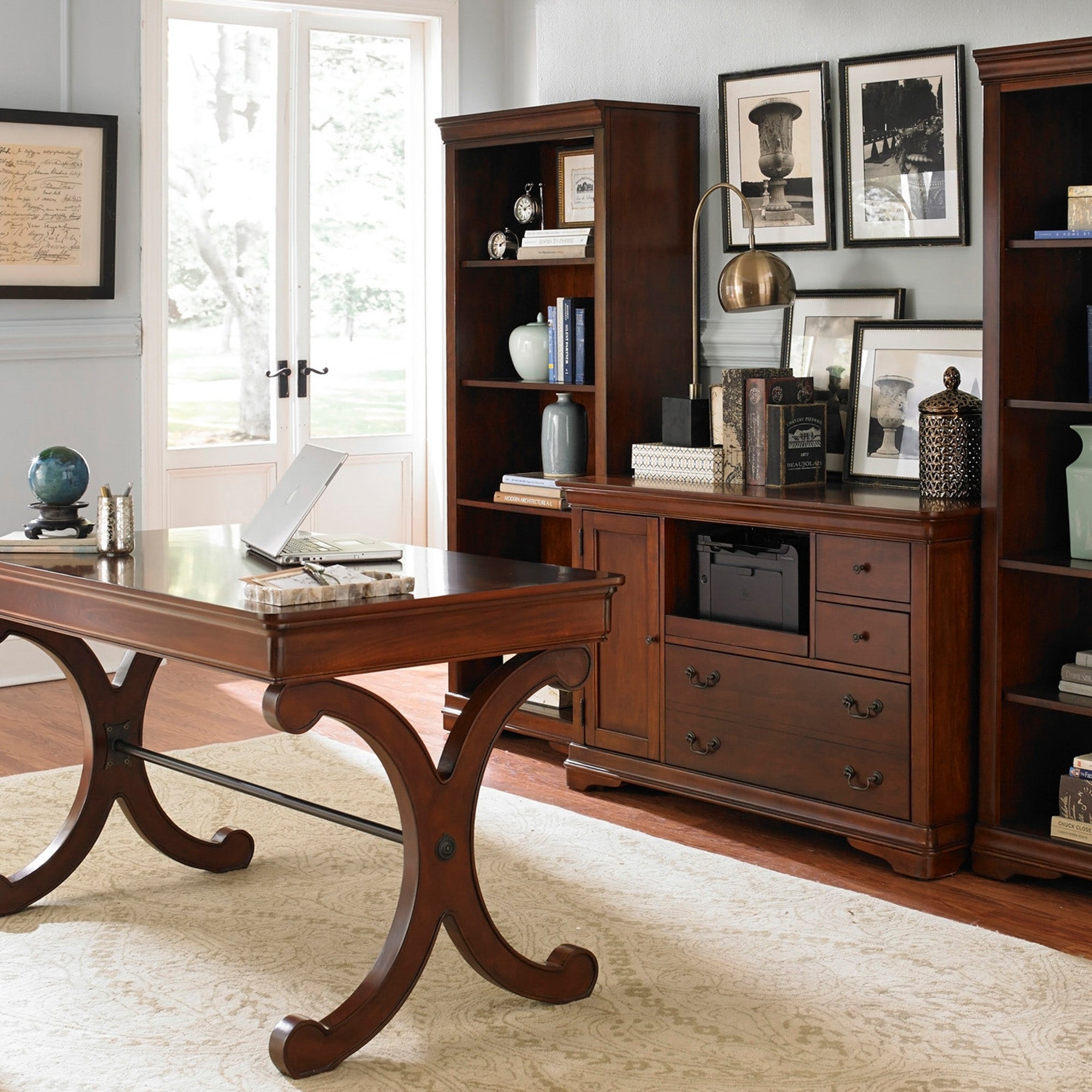 Liberty Furniture 378-HO-4DS 4 Piece Desk Set