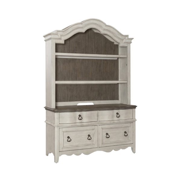 Liberty Furniture 493W-HO-CHS Credenza & Hutch