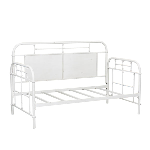 Liberty Furniture 179-BR11TB-AW Twin Metal Day Bed - Antique White