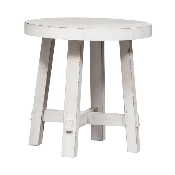 Liberty Furniture 406W-OT1024 Splay Leg Round End Table