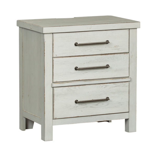 Liberty Furniture 406W-BR61 3 Drawer Night Stand