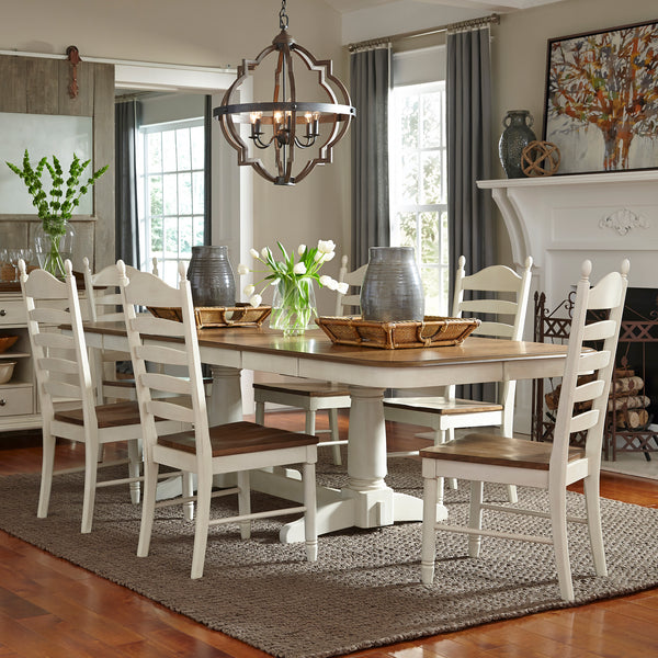 Liberty Furniture 278-CD-72PS 7 Piece Double Pedestal Table Set