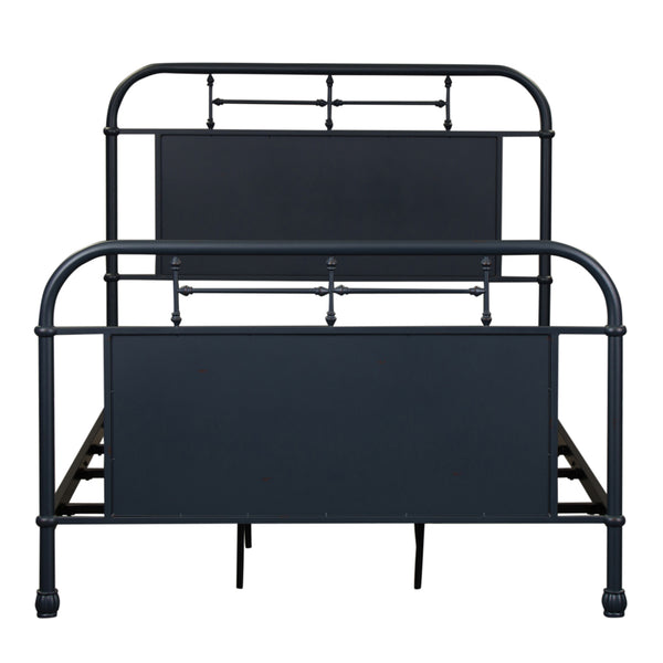 Liberty Furniture 179-BR17HFR-N Full Metal Bed - Navy