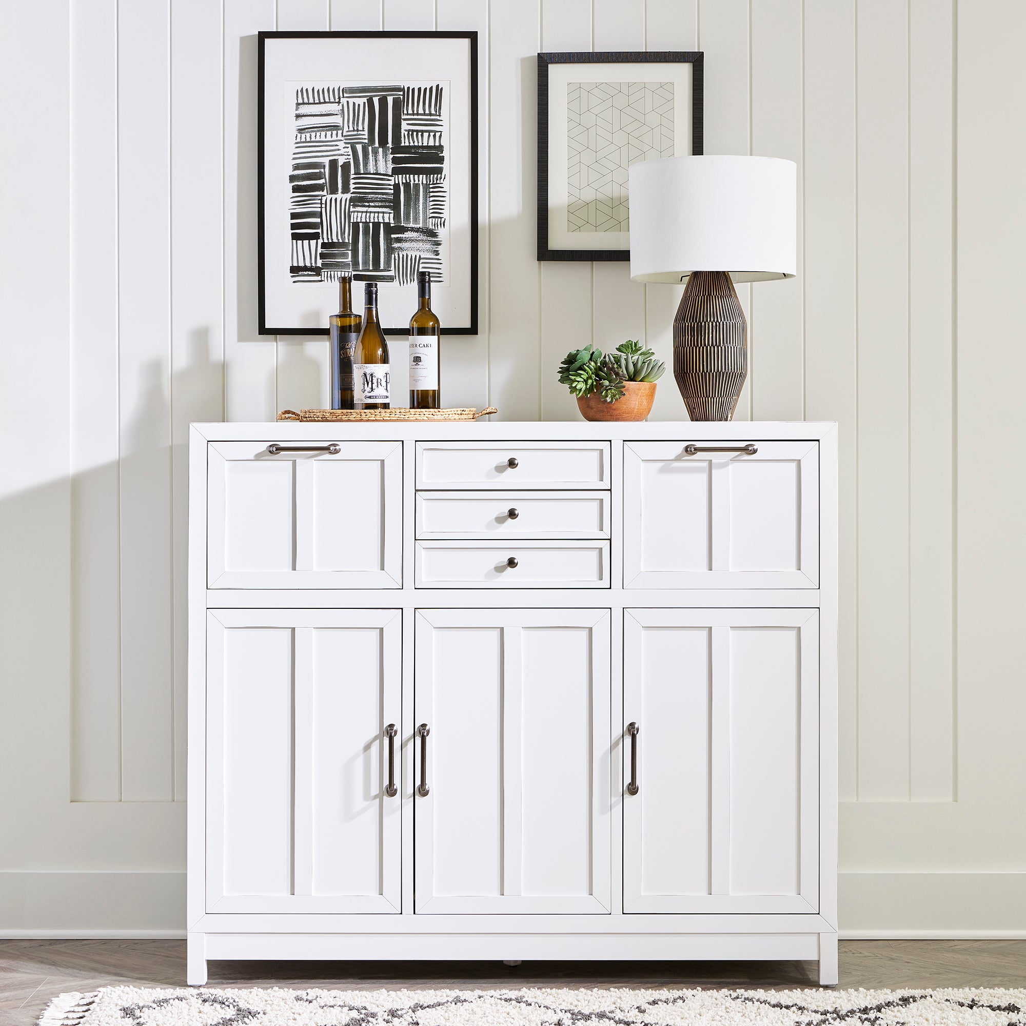 Liberty Furniture 224-CB5648-W Buffet - White