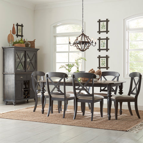 Liberty Furniture 303G-CD-7RLS 7 Piece Rectangular Table Set