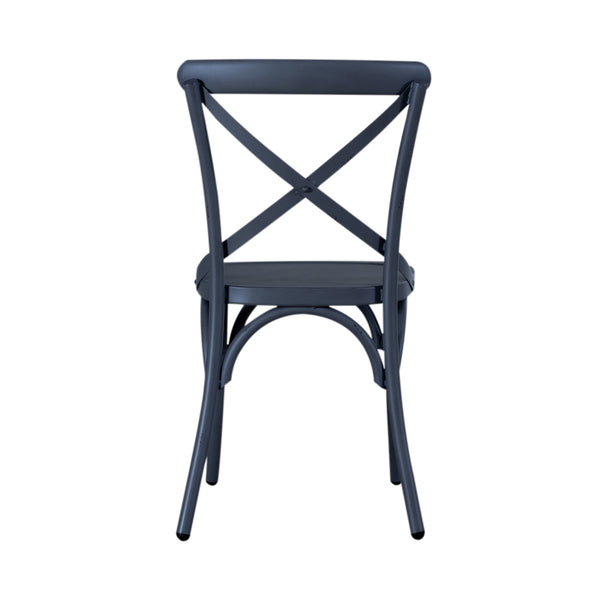 Liberty Furniture 179-C3005-N X Back Side Chair- Navy
