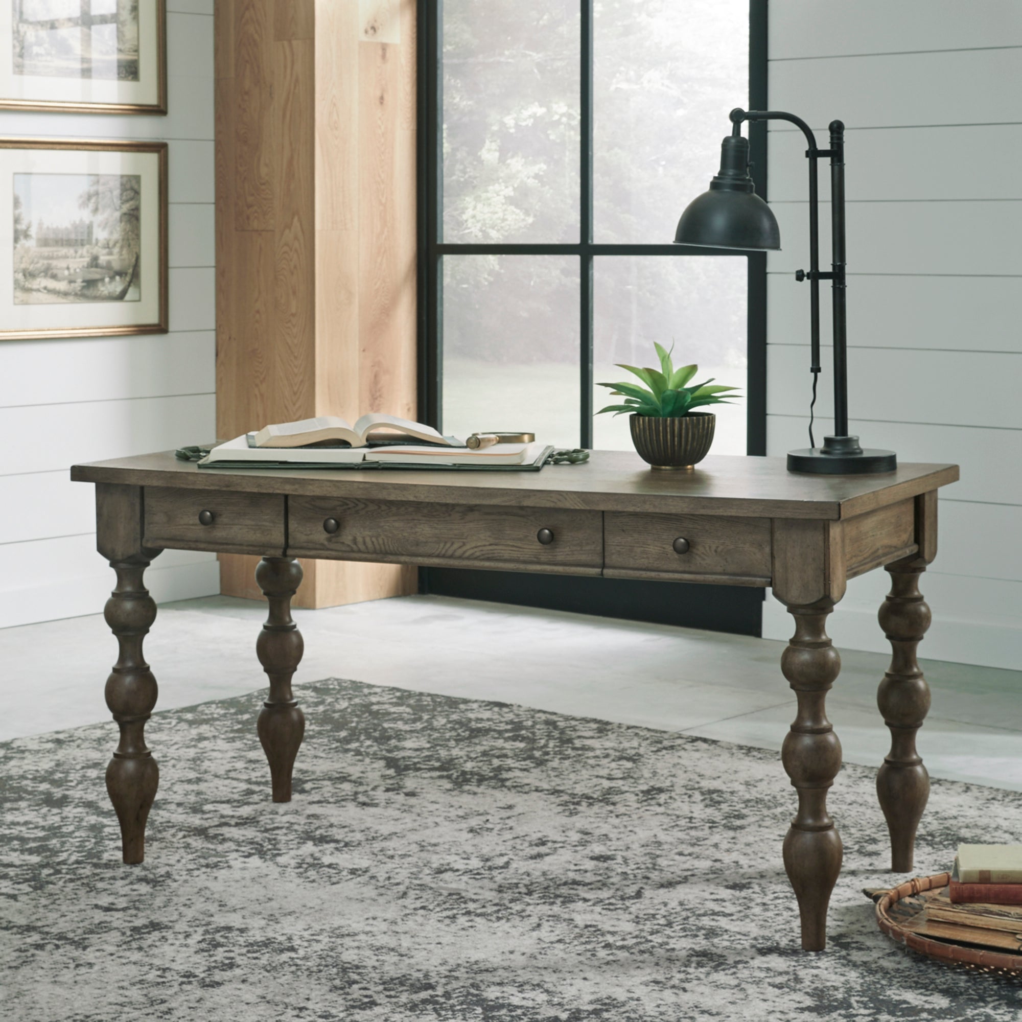 Liberty Furniture 615-HO-3DH 3 Piece Desk & Hutch Set